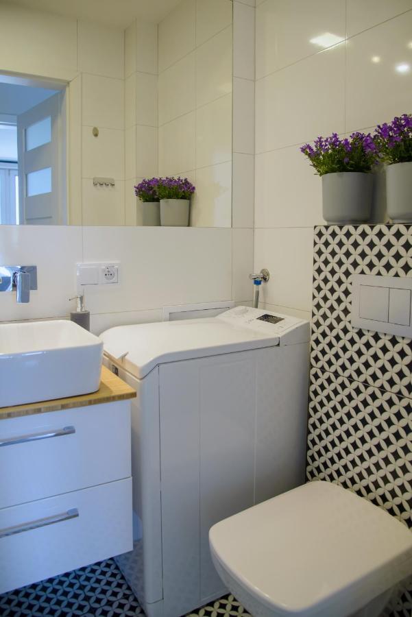 46m² 3 slaapkamer, 1 privé badkamer Appartement in Lange Tuinen Gdańsk Buitenkant foto