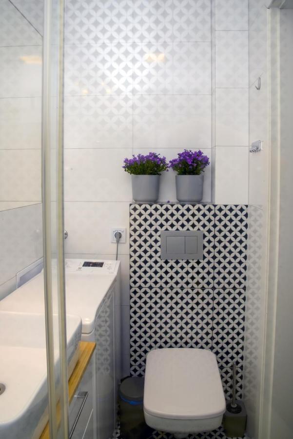 46m² 3 slaapkamer, 1 privé badkamer Appartement in Lange Tuinen Gdańsk Buitenkant foto