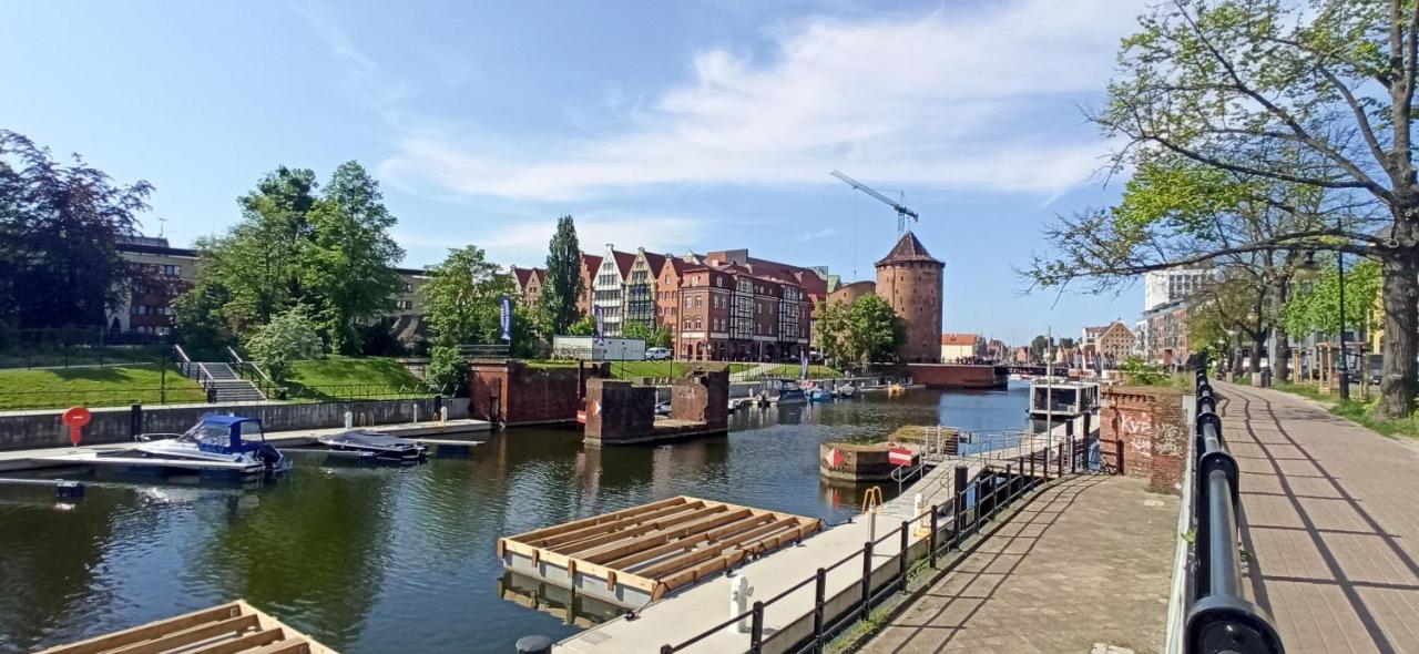 46m² 3 slaapkamer, 1 privé badkamer Appartement in Lange Tuinen Gdańsk Buitenkant foto