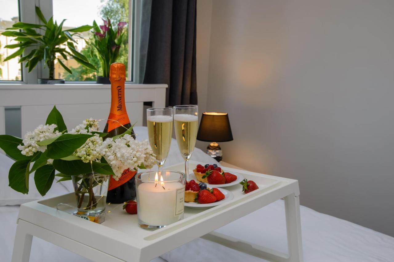 46m² 3 slaapkamer, 1 privé badkamer Appartement in Lange Tuinen Gdańsk Buitenkant foto
