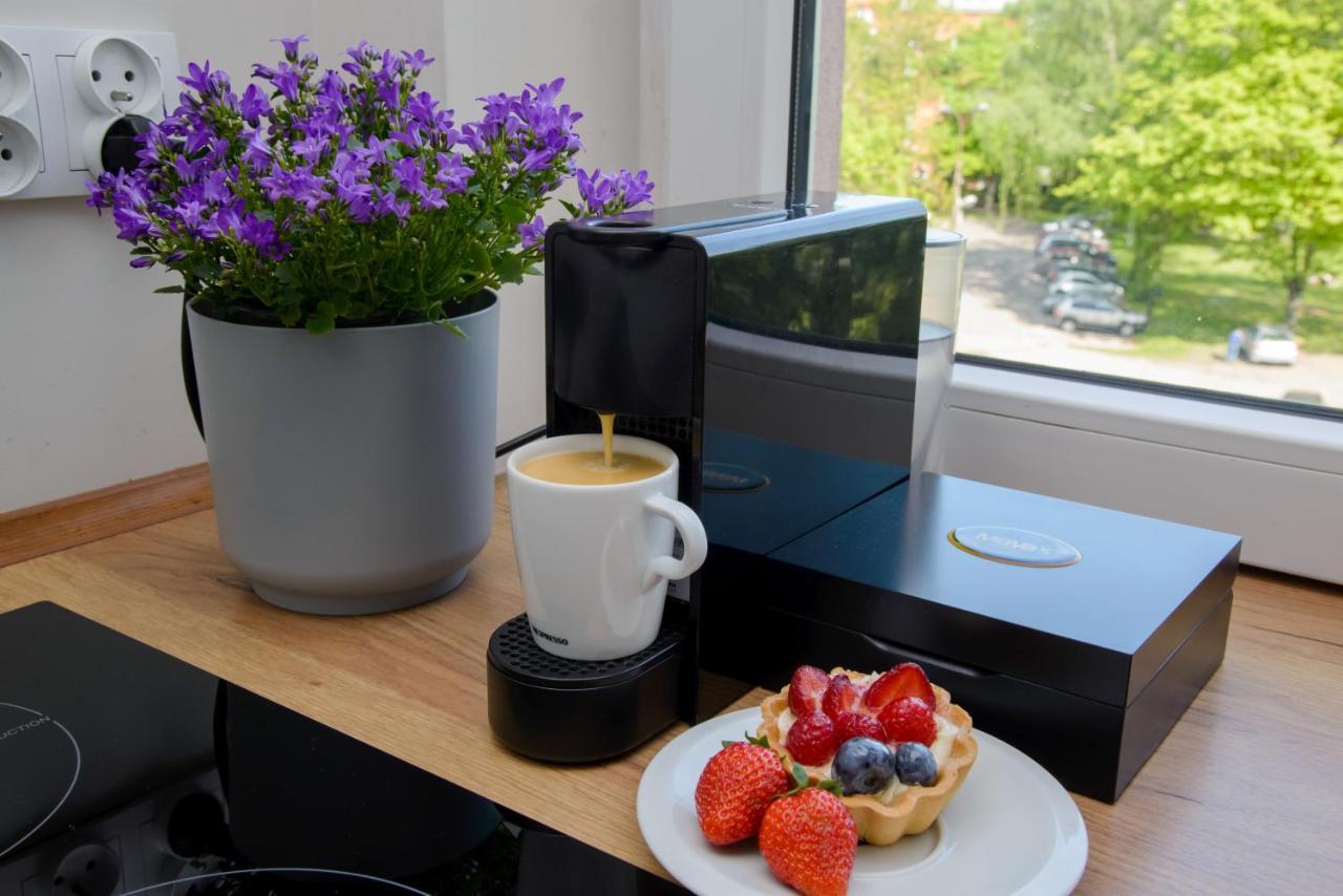 46m² 3 slaapkamer, 1 privé badkamer Appartement in Lange Tuinen Gdańsk Buitenkant foto