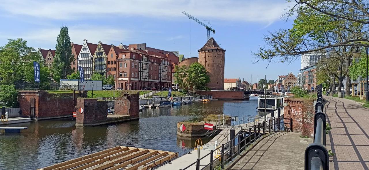 46m² 3 slaapkamer, 1 privé badkamer Appartement in Lange Tuinen Gdańsk Buitenkant foto