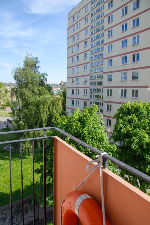 46m² 3 slaapkamer, 1 privé badkamer Appartement in Lange Tuinen Gdańsk Buitenkant foto