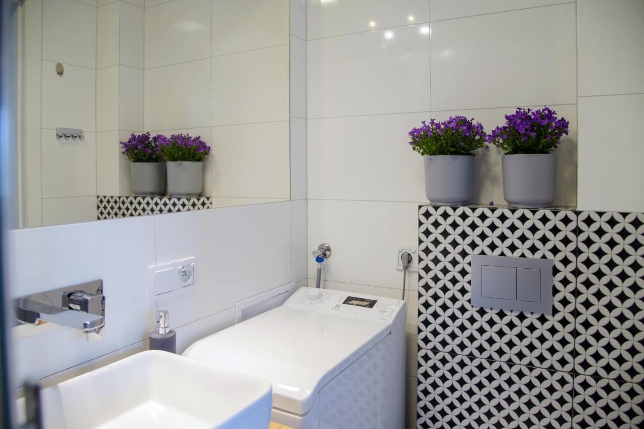 46m² 3 slaapkamer, 1 privé badkamer Appartement in Lange Tuinen Gdańsk Buitenkant foto