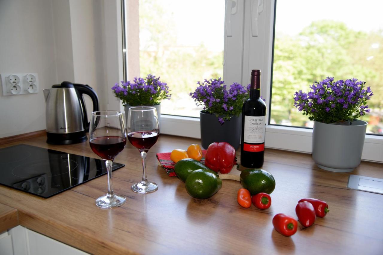 46m² 3 slaapkamer, 1 privé badkamer Appartement in Lange Tuinen Gdańsk Buitenkant foto