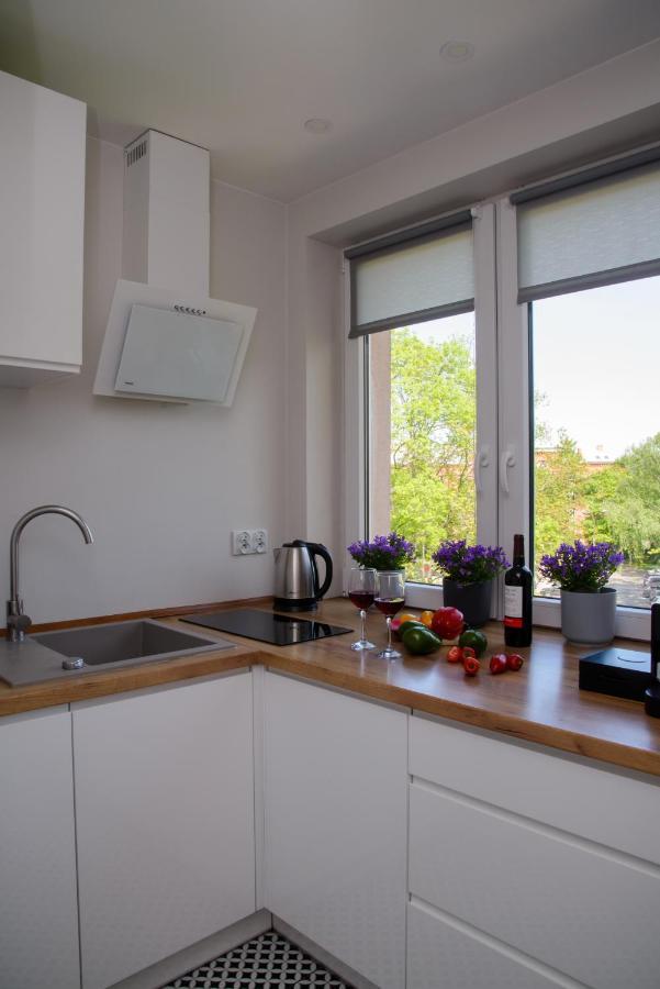 46m² 3 slaapkamer, 1 privé badkamer Appartement in Lange Tuinen Gdańsk Buitenkant foto