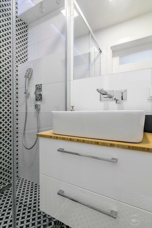 46m² 3 slaapkamer, 1 privé badkamer Appartement in Lange Tuinen Gdańsk Buitenkant foto